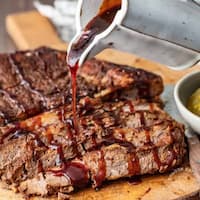 Брискет томлёный в собственном соку заказать доставку ROJO ресторан Алматы